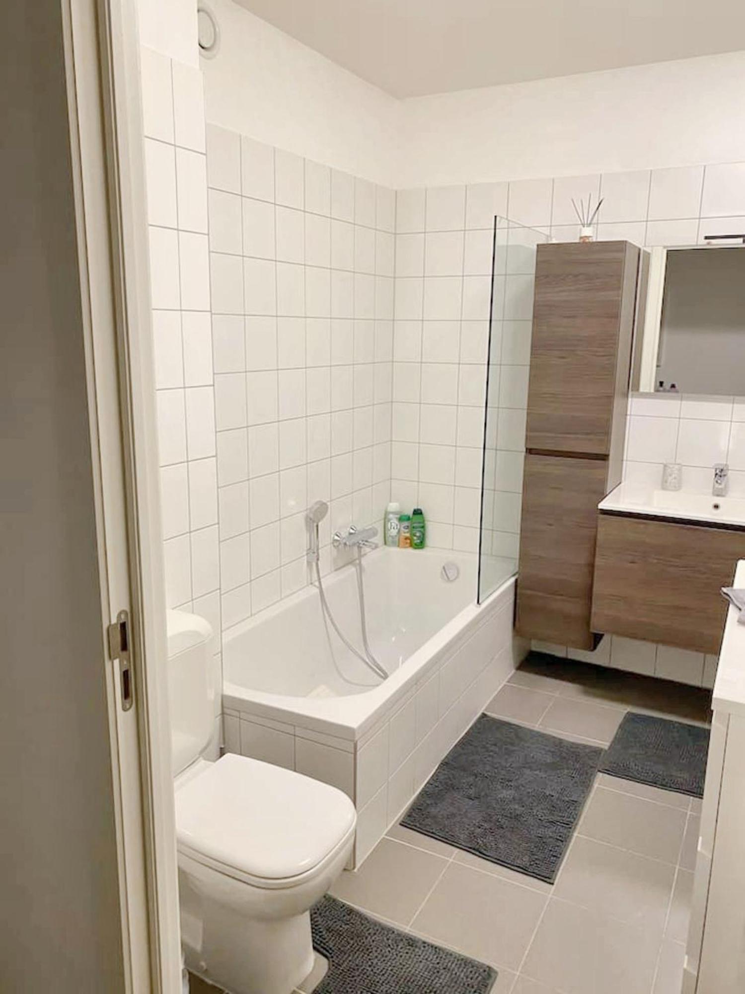 Modern Apartment In Cureghem Anderlecht 134 M² + Terrace Брюссель Екстер'єр фото