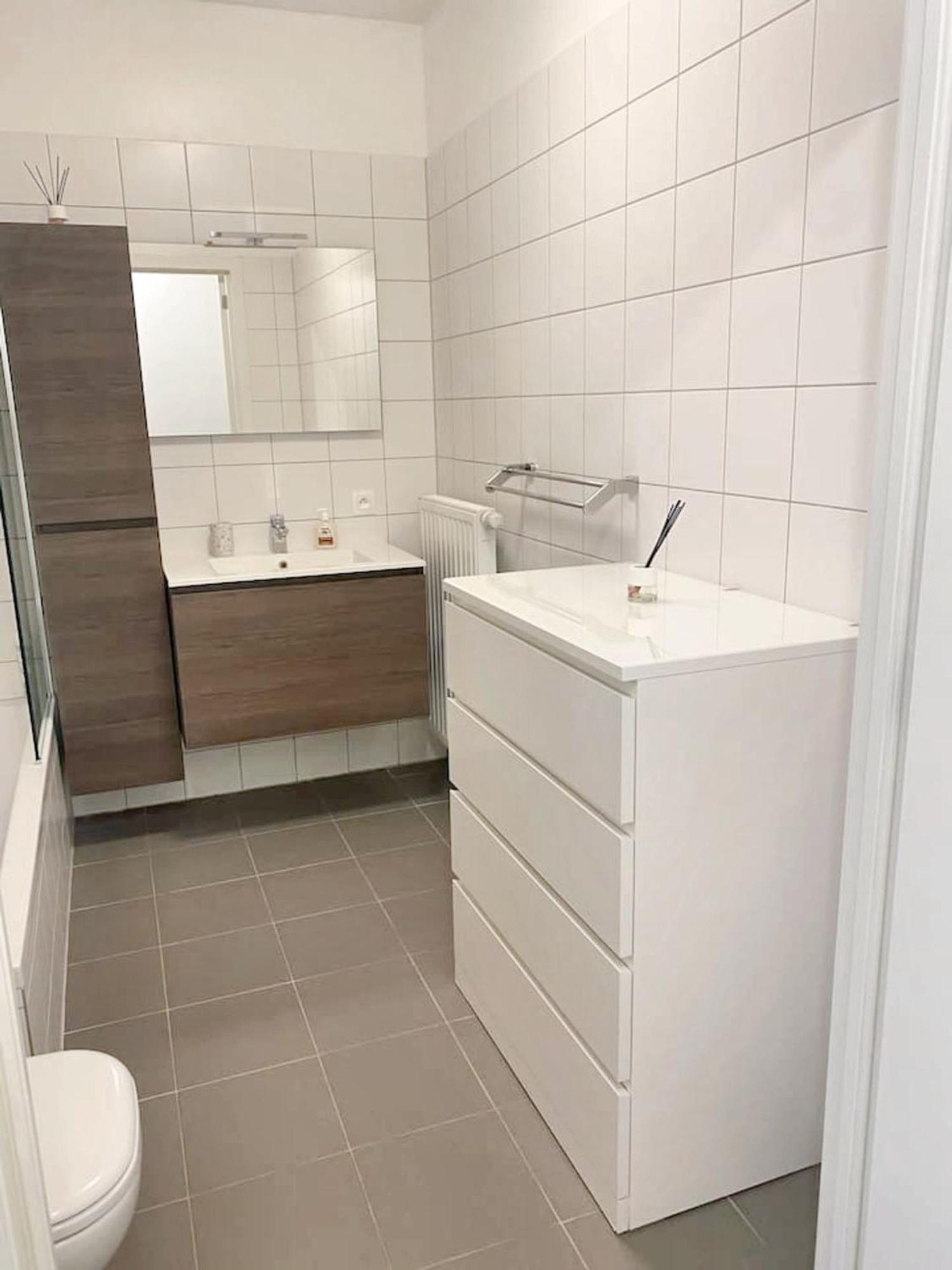 Modern Apartment In Cureghem Anderlecht 134 M² + Terrace Брюссель Екстер'єр фото